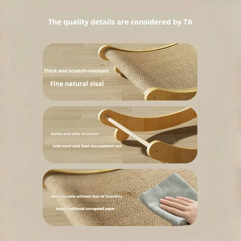 Durable Sisal Cat Scratching Board & Pad