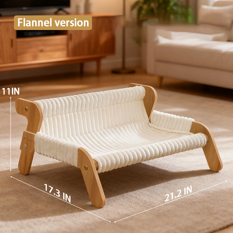 Soft Plush Cat Lounge Chair