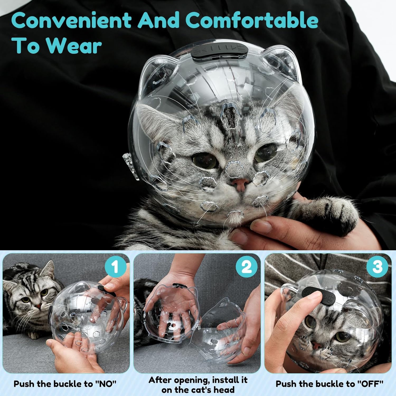Cat Muzzle Anti-Bite Breathable