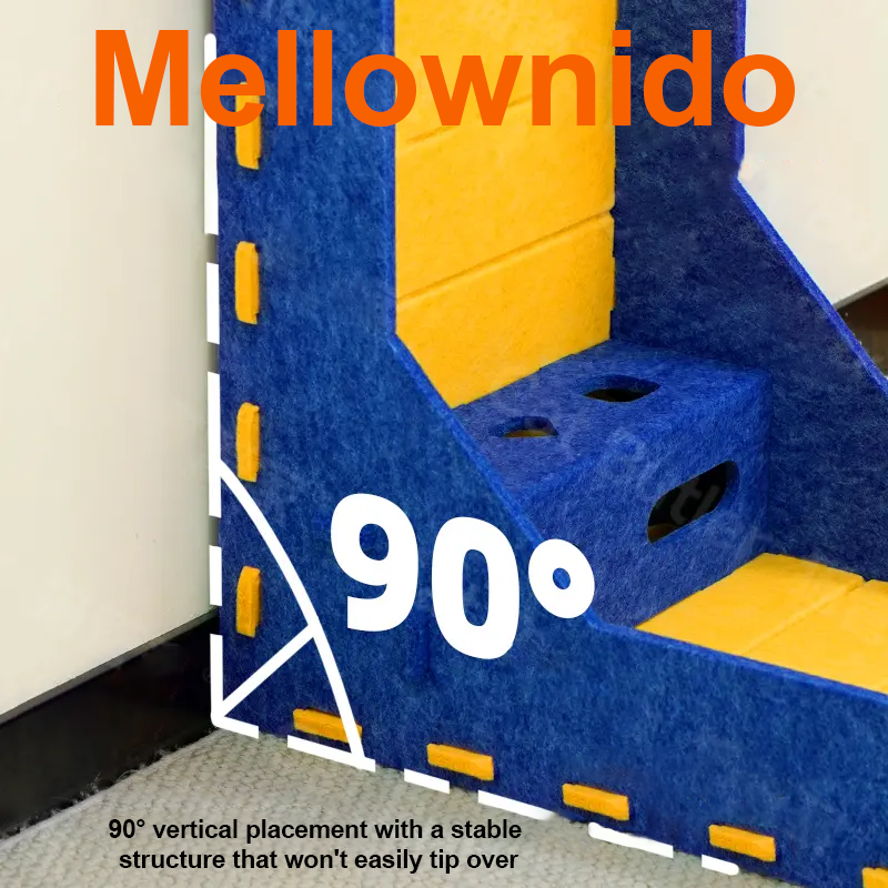 L-shaped Cat Scratcher - Upgraded Toy Version