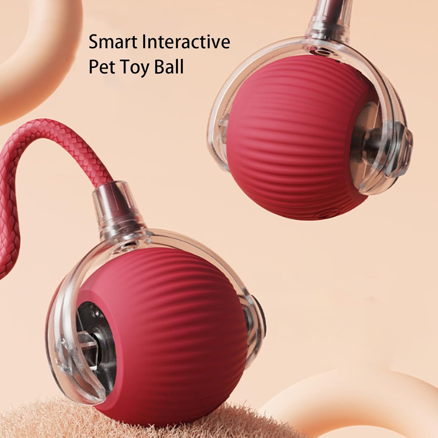 360° Smart Automatic Interactive Rolling Dog Smart Pet Toy Ball