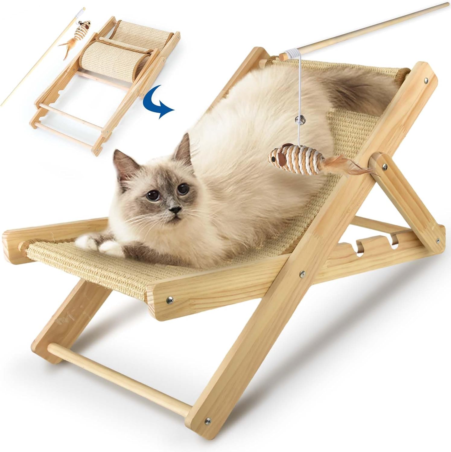 Foldable Sisal Cat Chair