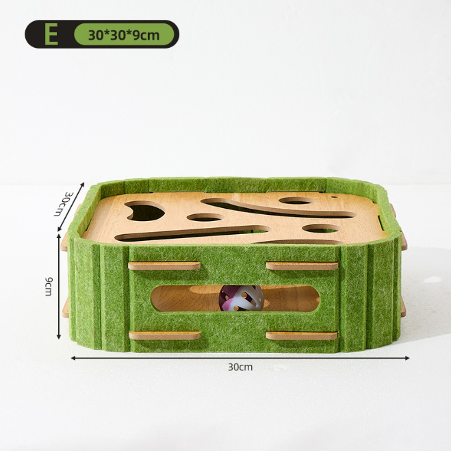 Cat Scratching Post Tower Kitten Interactive Toy