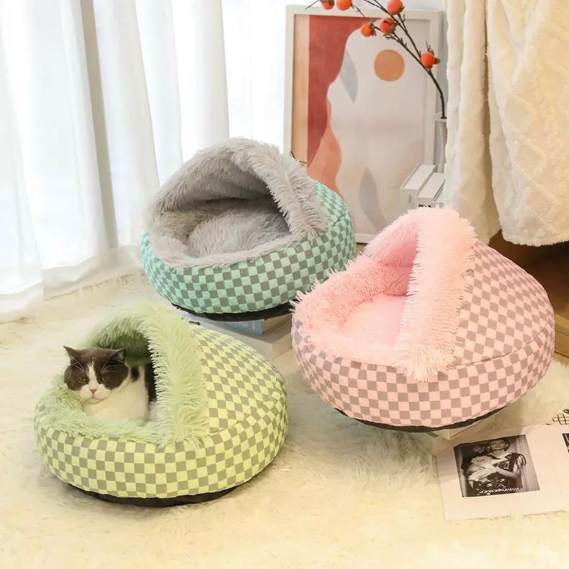 Cat Cave For Winter Washable